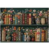 Blooming Bookshelf Jigsaw Puzzle 1000 Pieces